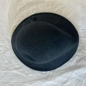 NWT Helen Kaminski HK Black Felt Hat Australia Packable Helen Kaminski | Accessories | Helen Kaminski Hk Black Felt  main image 2